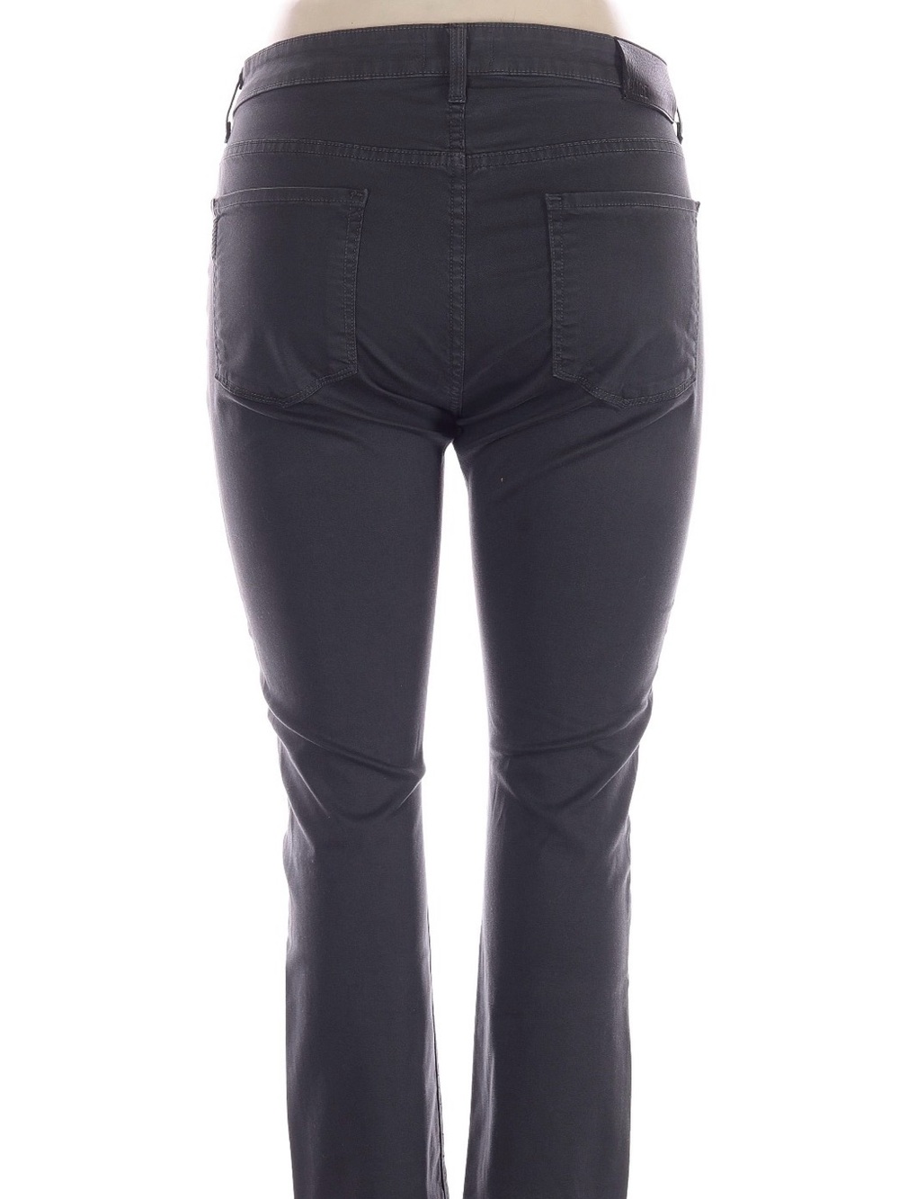 PAIGE Men's Normandie Straight Leg Gray Twill Pants 33
